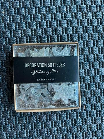 Glittering star decoration box van Riviera Maison beschikbaar voor biedingen