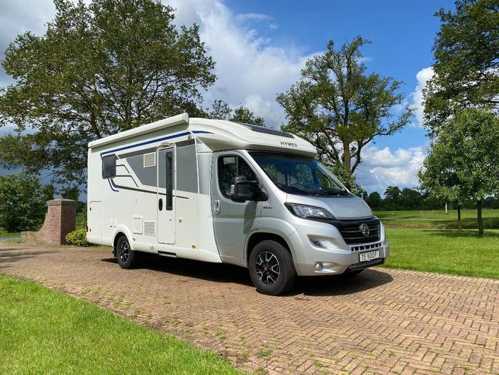 Mooie luxe Hymer Tramp Ambition T-GL 598, Queensbed, 2020, Caravans en Kamperen, Campers, Bedrijf, tot en met 2, Half-integraal
