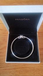 Pandora armband, zilver., Overige merken, Staal, Ophalen of Verzenden, Zo goed als nieuw