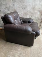 B&B Italia Coronado leren 70s fauteuil , 2 in voorraad, Huis en Inrichting, Fauteuils, Ophalen, Gebruikt, 75 tot 100 cm, Leer