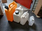 4 jerrycans, Ophalen