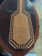 Hout kralen zitkussen / mat, Ophalen of Verzenden, Zo goed als nieuw