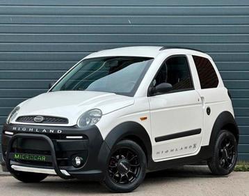 Brommobiel microcar M.GO 4 highland 2018 wit parelmoer 45 km beschikbaar voor biedingen