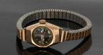 Art Deco gouden dames pols horloge flexband vintage antiek