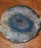 Prachtige Agaat schijf, Verzamelen, Mineralen en Fossielen, Ophalen of Verzenden, Mineraal