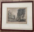 Schutters Doelen te Amersfoort van binnen te zien 1759, Antiek en Kunst, Kunst | Etsen en Gravures, Ophalen
