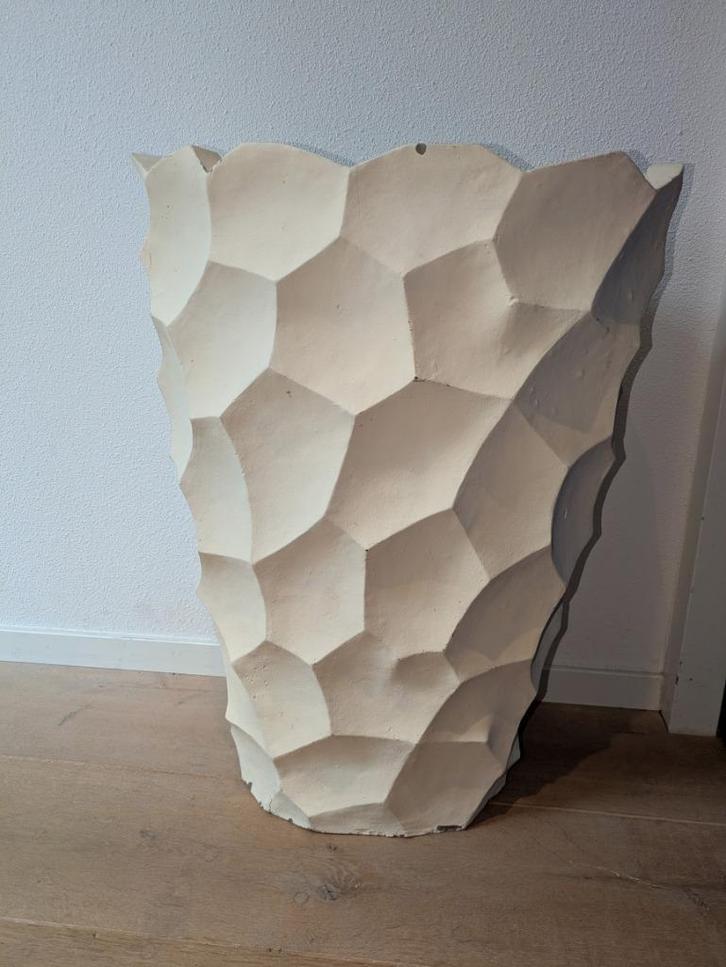 grote bloempotten, 2 maten, Tuin en Terras, Bloempotten, Gebruikt, Terracotta, Binnen, 40 tot 70 cm, 40 cm of meer, Overige vormen