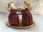 Kerstkandelaar. 2 engeltjes. Sia, Ophalen of Verzenden