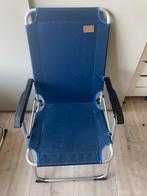 Campingstoel redwood bronte donkerblauw, Ophalen, Gebruikt, Campingstoel