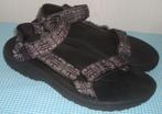 Maat 42 - TEVA sandalen heren zwart/ grijs MOOI!, Sandalen, Zwart, Gedragen, Ophalen of Verzenden