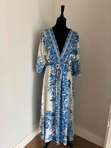 Shein jurk blauw/wit maat Small NIEUW!!! beschikbaar voor biedingen
