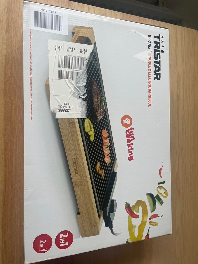 Tristar Grill & Elektrische Barbecue - Nieuw in doos!, Ophalen of Verzenden, Nieuw
