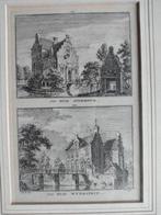 2 etsen ingelijst, huis Stormdyk en Wynestein, Ophalen of Verzenden