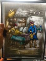 Glas in lood raamhanger. De Dokter, Ophalen