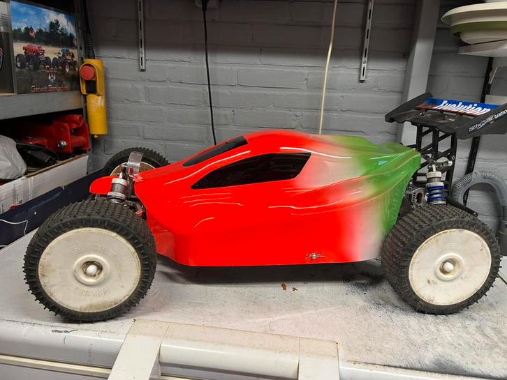 Elcon MMX brushless 8s, Hobby en Vrije tijd, Modelbouw | Radiografisch | Auto's, Zo goed als nieuw, Auto offroad, Elektro, Overige schalen