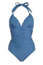 BEACHWAVE corrigerend halter badpak blauw maat 38, Nieuw, Blauw, Ophalen of Verzenden, Badpak