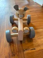 Plantoys Houten Racewagen, Kinderen en Baby's, Speelgoed | Houten speelgoed, Ophalen of Verzenden, Gebruikt, Overige typen