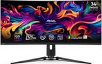 NIEUW MSI MAG 341CQP QD-OLED 34inch monitor 2 jaar garantie!, Computers en Software, Monitoren, Ophalen, IPS, Nieuw, Minder dan 1 ms