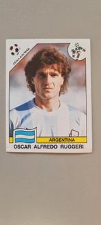 Oscar Ruggeri - Panini Italia '90 Sticker, Ophalen of Verzenden, Gebruikt, Buitenlandse clubs, Spelerskaart