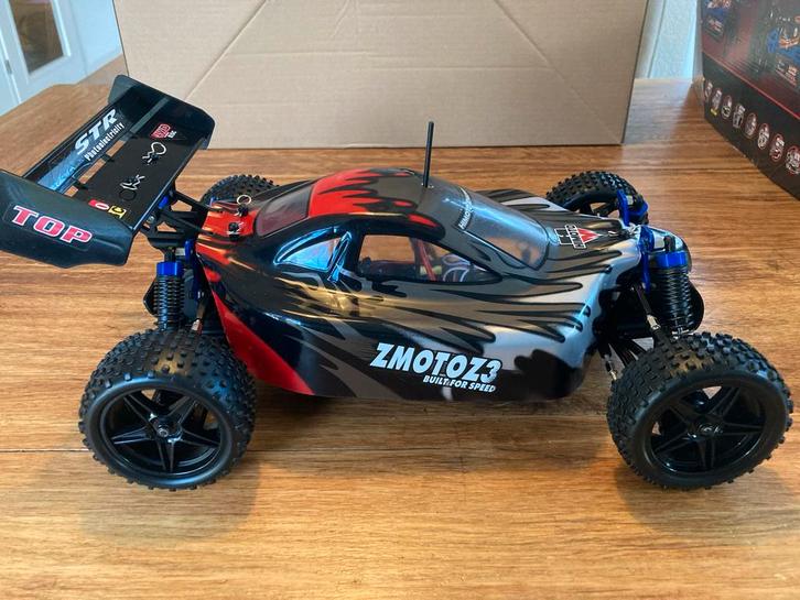 Himoto 1:10 Brushless Buggy Stealth Black bestuurbare auto, Hobby en Vrije tijd, Modelbouw | Radiografisch | Auto's, Nieuw, Auto offroad