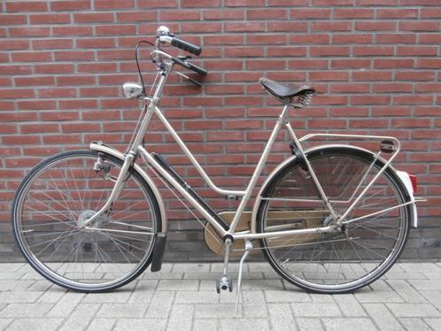 Zeer mooie Gazelle Solide dames 57 cm. STANGREMMEN!, Fietsen en Brommers, Fietsen | Oldtimers, 55 tot 59 cm, Ophalen