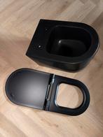 Toilet Boss & Wessing mat zwart ongebruikt in doos, Doe-het-zelf en Verbouw, Sanitair, Ophalen, Zo goed als nieuw, Toilet