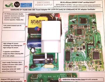 Samsung Electro-Mechanics 5V 2A 9V 15W Adapter USB Snellader beschikbaar voor biedingen