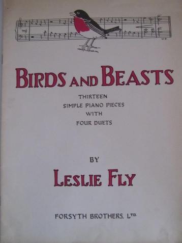 BIRDS AND BEASTS **Oude Bladmuziek uit 1952** beschikbaar voor biedingen