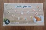 Letter lichtjes snoer,leuk voor bv verjaardag, Ophalen of Verzenden, Gebruikt, Versiering, Verjaardag