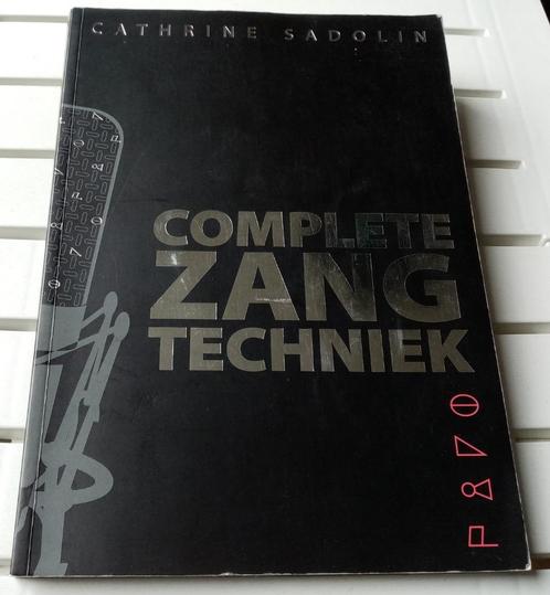 COMPLETE ZANGTECHNIEK * Cathrine Sadolin, Boeken, Muziek, Gelezen, Instrument, Ophalen of Verzenden