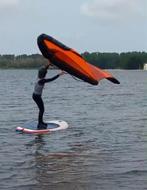 Slingshot wingfoil board + foil + wing, Watersport en Boten, Wingsurfen, Ophalen, Gebruikt, Wingsurf-board