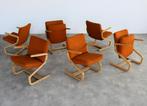 vintage armchairs | stoelen | bioscoopstoel | Westnofa, Huis en Inrichting, Fauteuils, Hout, Gebruikt, Minder dan 75 cm, Ophalen of Verzenden