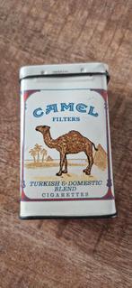 Camel sigaretten blikje sigarettenblikje  filters, Ophalen of Verzenden, Zo goed als nieuw, Overige, Overige merken