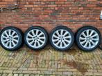 Winterbanden 17 inch lichtmetaal Volvo V50 | V40 | S40 | C30, 205 mm, 17 inch, Banden en Velgen, Gebruikt