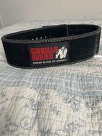 Te koop: Gorilla Wear Gym Riem – Zwart ️‍️, Sport en Fitness, Ophalen of Verzenden, Gebruikt, Rug, Halterriem