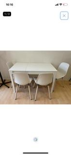 Ophalen in Leiden! / 4x Ikea stoelen, Ophalen of Verzenden, Zo goed als nieuw, Rond, 50 tot 100 cm