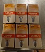 6 osram decor e14 40w flame, Minder dan 30 watt, Gloeilamp, E14 (klein), Nieuw