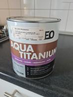 Aqua titanium verf ongeopend, Ophalen, Wit, Nieuw, Verf