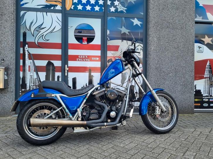 Highneck chopper, FXR style, Motoren, Motoren | Harley-Davidson, Particulier, Chopper, Ophalen