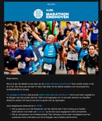 Ticket ASML halve marathon Eindhoven (W-3 + Locker & grav.), Tickets en Kaartjes, Eén persoon