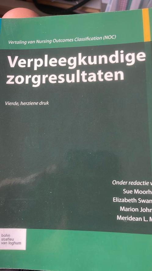 Sue Moorhead - Verpleegkundige zorgresultaten, Boeken, Studieboeken en Cursussen, Zo goed als nieuw, Ophalen of Verzenden