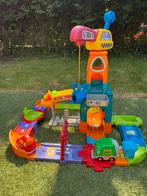 VTech Toet toet bouwplaats met 3 auto’s, Ophalen of Verzenden, Zo goed als nieuw