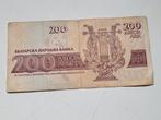 Bankbiljet Bulgarije 200 leva 1992, Ophalen of Verzenden, Bulgarije