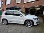 Supermooie VW Tiguan R-Line 4motion, Auto's, Volkswagen, Automaat, Zwart, 4 cilinders, 2260 kg