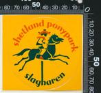 Sticker: Shetland Ponypark Slagharen, Overige typen, Ophalen of Verzenden, Zo goed als nieuw