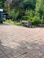 Tuintegels bestrating rood - bijna 300m2, Tuin en Terras, Tegels en Klinkers, Ophalen, Gebruikt, 10 m² of meer, Beton