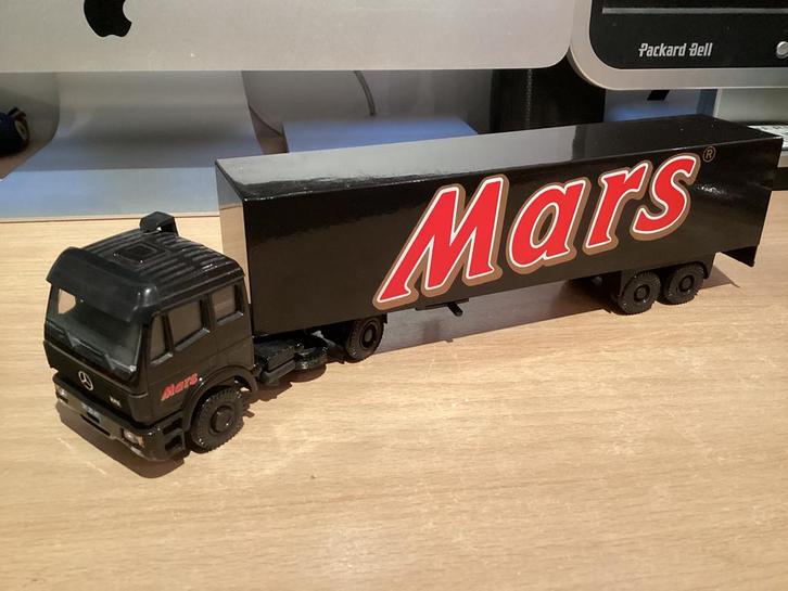 Mercedes-Benz Liontoys, Hobby en Vrije tijd, Modelauto's | 1:50, Zo goed als nieuw, Bus of Vrachtwagen, Lion Toys, Ophalen of Verzenden