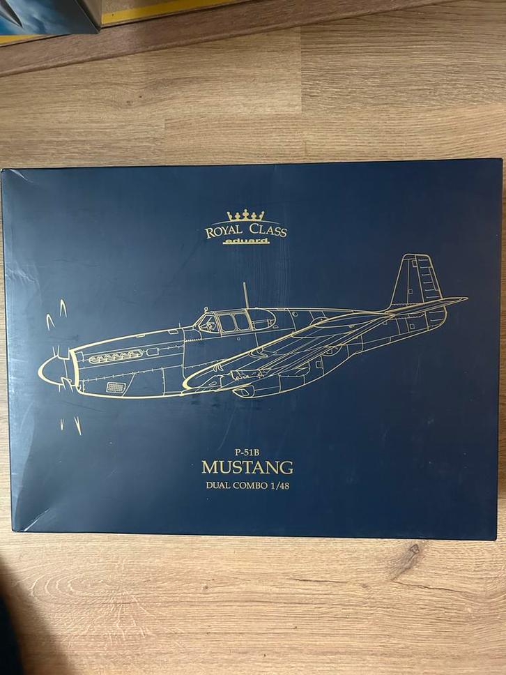 Eduard P-51B Mustang Royal Class 1/48, Hobby en Vrije tijd, Modelbouw | Auto's en Voertuigen, Nieuw, Overige typen, 1:32 tot 1:50
