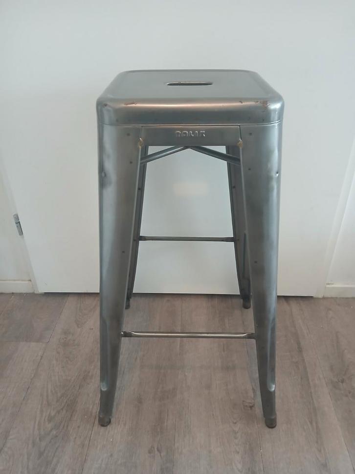 2 orginele TOLIX barkrukken!! hoogte 75cm GEEN IMITATIE!, Huis en Inrichting, Barkrukken, Zo goed als nieuw, 60 tot 90 cm, Metaal