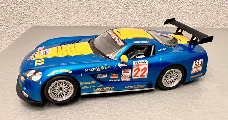 Scalextric Dodge Viper, Hobby en Vrije tijd, Modelauto's | 1:18, Zo goed als nieuw, Auto, Overige merken, Ophalen of Verzenden